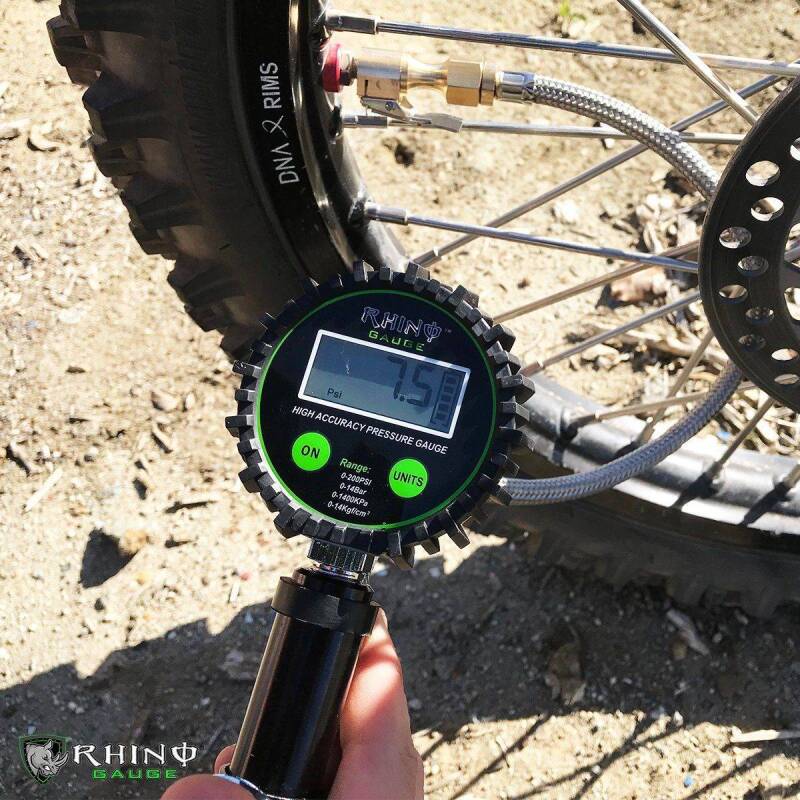 Rhino USA 200 Psi Digital Tire Inflator Gauge Gauges Rhino USA