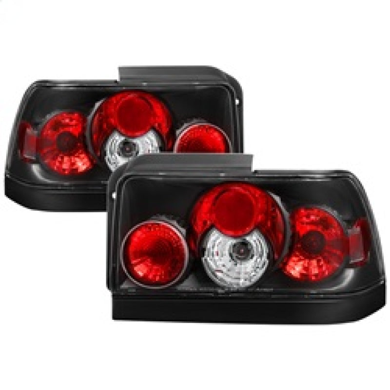 Spyder Toyota Corolla 93-97 Euro Style Tail Lights Black ALT-YD-TC93-BK Tail Lights SPYDER