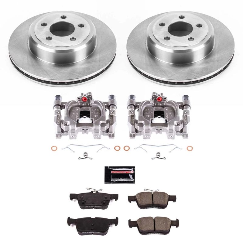 Power Stop 17-20 Ford Escape Rear Autospecialty Kit w/Calipers Brake Kits - OE PowerStop