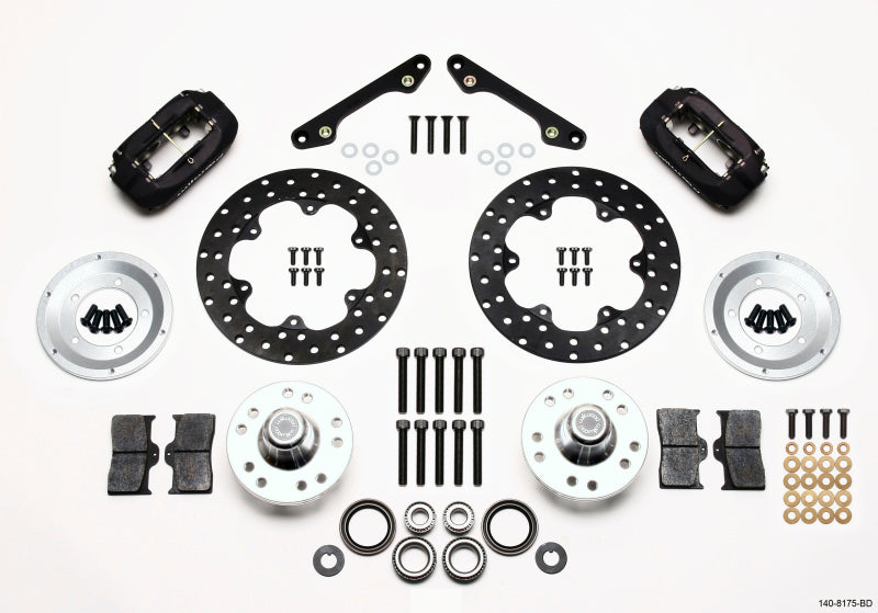 Wilwood Forged Dynalite Front Drag Kit Drilled Rotor 79-81 Camaro Big Brake Kits Wilwood