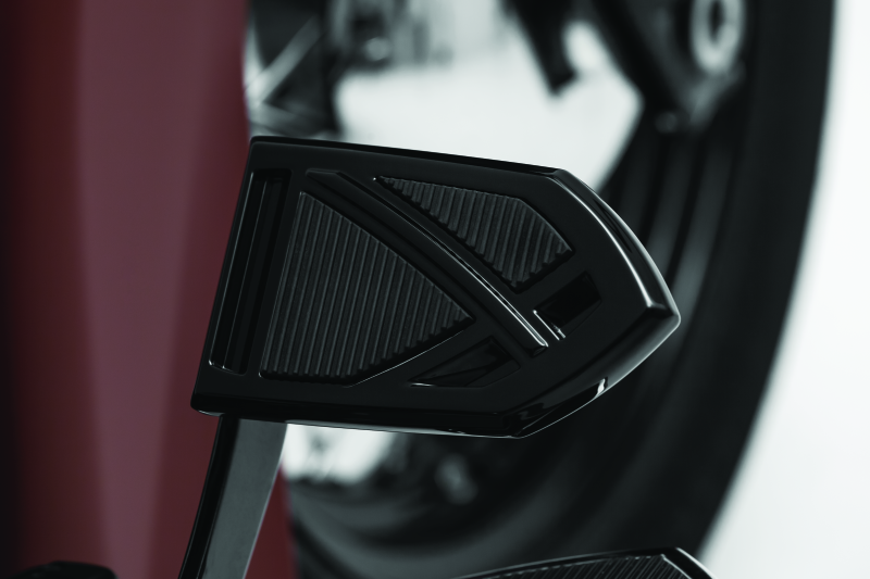 Kuryakyn Phantom Brake Pedal Pad For 18-Up FL Softails Black Pedals Kuryakyn