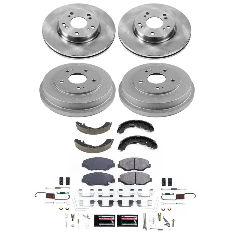 Power Stop 11-12 BMW 335i xDrive Front Track Day Brake Kit Brake Kits - Performance Blank PowerStop