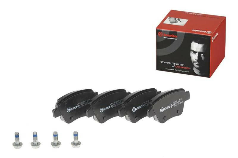 Brembo 10-13 Audi A3 Prem. Low-Met OE Equivalent Pad - Rear Brake Pads - OE Brembo OE