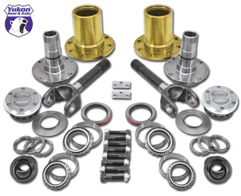 Yukon Gear Spin Free Locking Hub Conversion Kit For Dana 60 & Aam / 00-08 SRW Dodge Wheel Hubs Yukon Gear & Axle