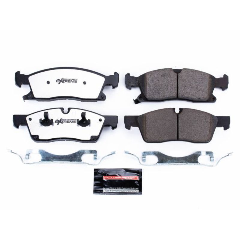 Power Stop 11-16 Dodge Durango Front Z36 Truck & Tow Brake Pads w/Hardware Brake Pads - Performance PowerStop