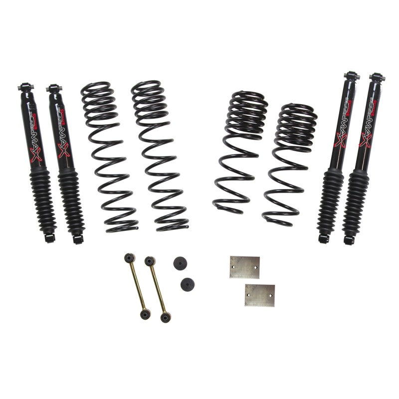 Skyjacker 2020 Jeep JL 4WD Rubicon Diesel 1.5in Dual Rate Long Trvl Sus Lift Kit w/Blk Max Shocks Lift Kits Skyjacker