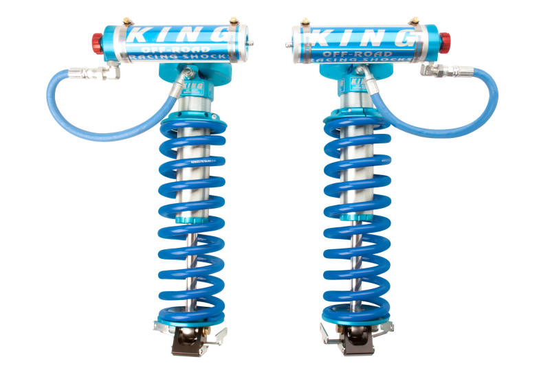 King Shocks 2005+ Ford F-250 4WD Front 2.5 Dia Remote Res Coilover Conversion w/Adjuster (Pair) Coilovers King Shocks