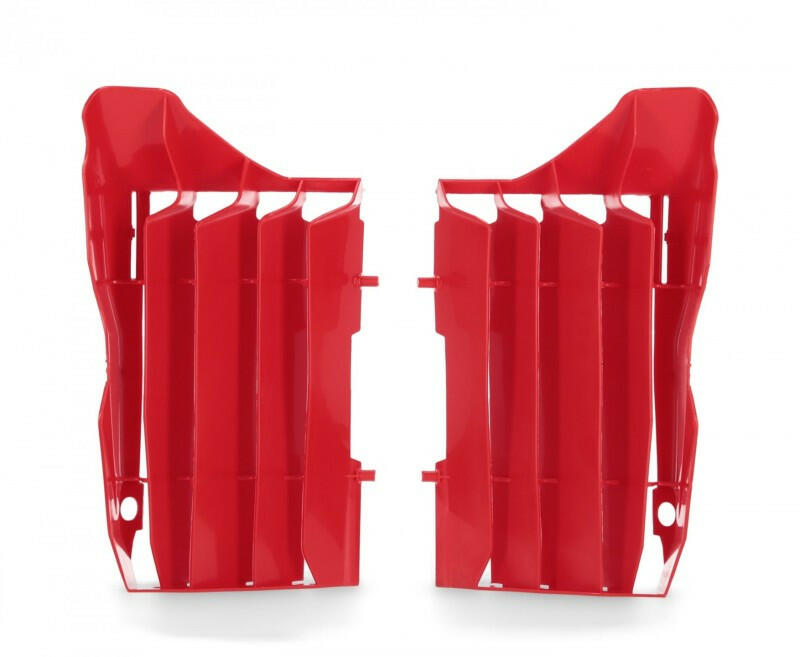 Cycra 20-21 Honda CRF250R/RX Radiator Louvers - Red Plastics Cycra