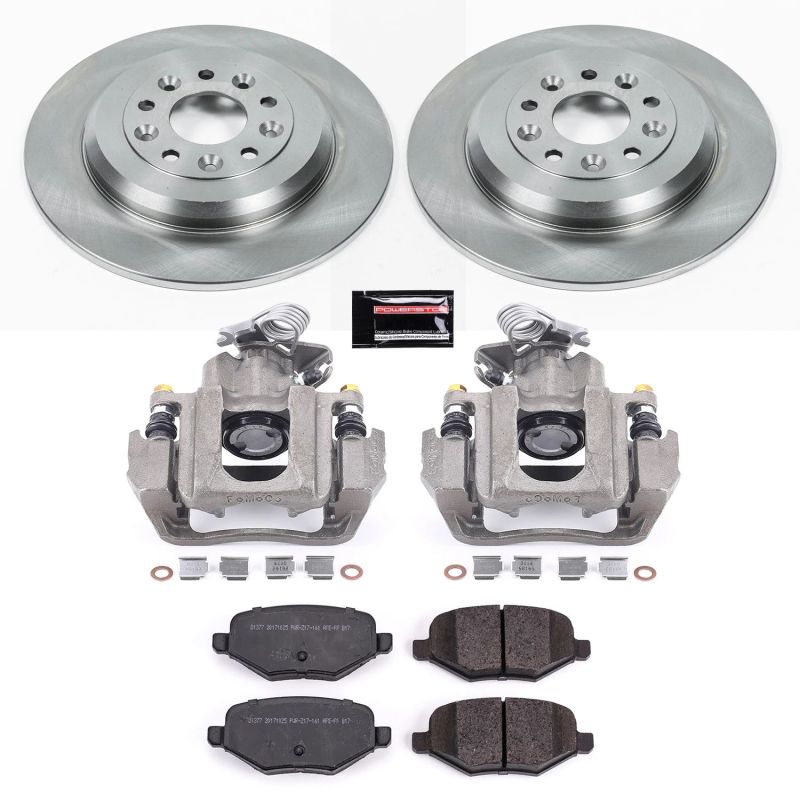 Power Stop 2009 Ford Flex Rear Autospecialty Brake Kit w/Calipers Brake Kits - OE PowerStop