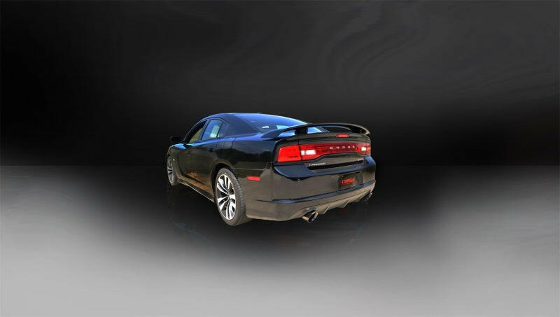 Corsa 2012-2014 Dodge Charger SRT-8 6.4L V8 Polished Xtreme Cat-Back Exhaust Catback CORSA Performance