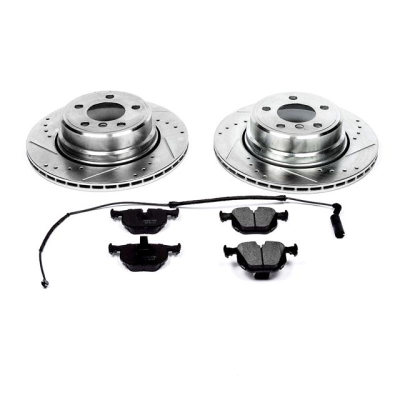 Power Stop 02-06 BMW X5 Rear Z23 Evolution Sport Brake Kit Brake Kits - Performance D&S PowerStop