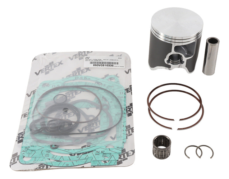 Vertex Piston 08-12 KTM 300 EXC 300cc Top End Piston Kit Piston Sets - Powersports Vertex Pistons