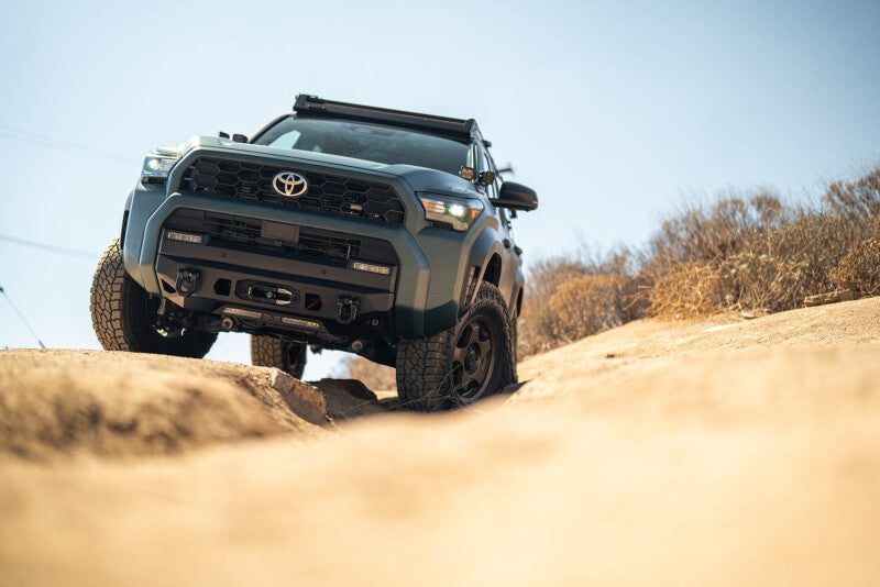 DV8 Offroad 2025 Toyota 4Runner Front Bumper w/ Centric Winch Bumpers - Steel DV8 Offroad