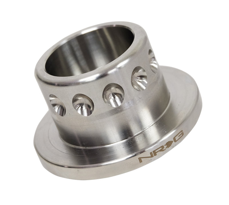 NRG Short Spline Adapter - SS Welded Hub Adapter With 5/8in. Clearance Steering Wheel Hubs NRG