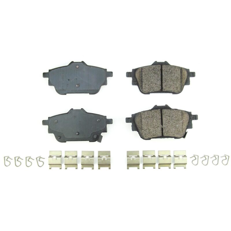Power Stop 20-21 Nissan Sentra Rear Z17 Evo Ceramic Brake Pads w/Hardware Brake Pads - OE PowerStop