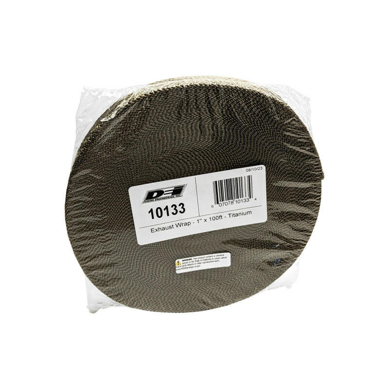 DEI Exhaust Wrap 1in x 100ft - Titanium Exhaust Wrap DEI