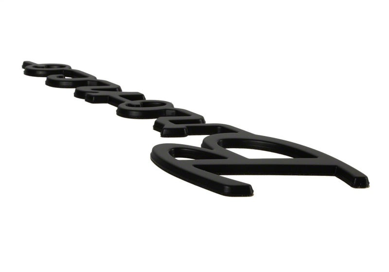 Ford Racing 2021+ Bronco Classic Script Fender Badges - Matte Black (Pair) Other Body Components Ford Racing