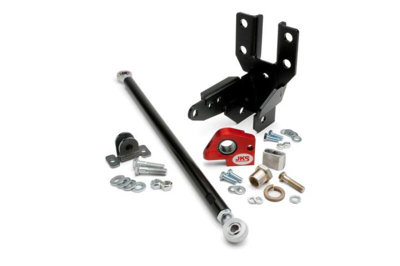 JKS Manufacturing 2007+ Jeep Wrangler JK Front Track Bar-Sector Shaft Reinforcement System Traction Bars JKS Manufacturing