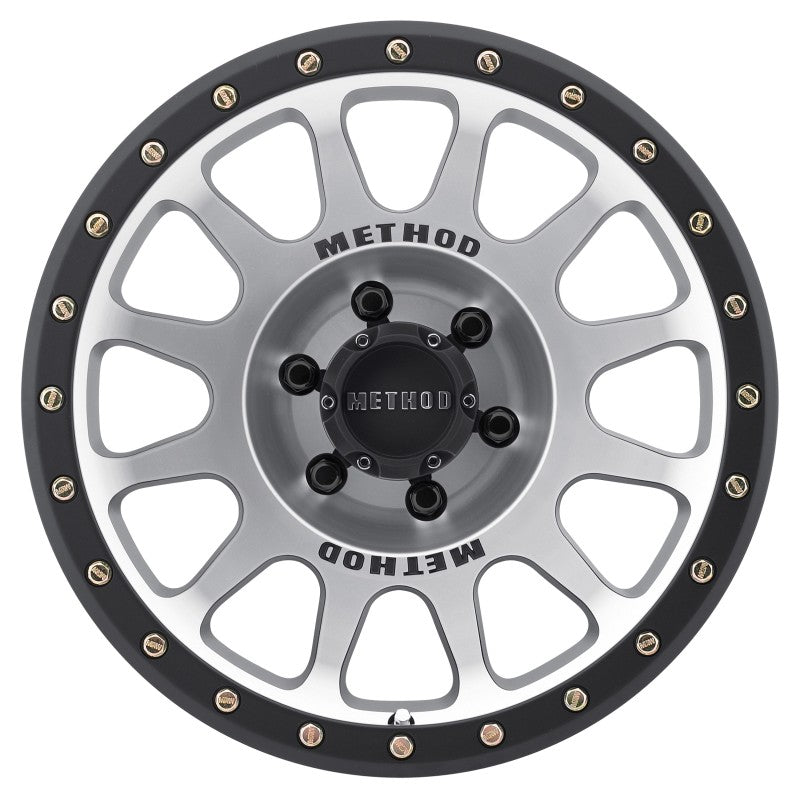 Method MR305 NV 18x9 0mm Offset 6x5.5 108mm CB Machined/Black Street Loc Wheel Wheels - Cast Method Wheels