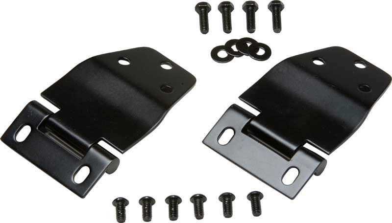 Kentrol 77-86 Jeep CJ7 Hardtop Liftgate Hinge Pair - Powdercoat Black Hard Top Accessories Kentrol