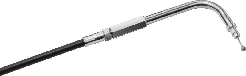 Bikers Choice 02-07 Touring W/Cruise Black Vinyl Idle Cable Replaces H-D 56522-02 Stock Length Throttle Cable Bikers Choice