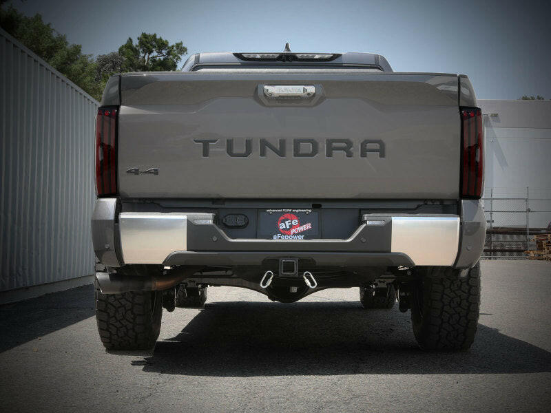 aFe 2022 Toyota Tundra V6-3.5L (tt) Vulcan Series 2.5in to 3in 304 SS Cat-Back Exhaust w/ Black Tip Catback aFe