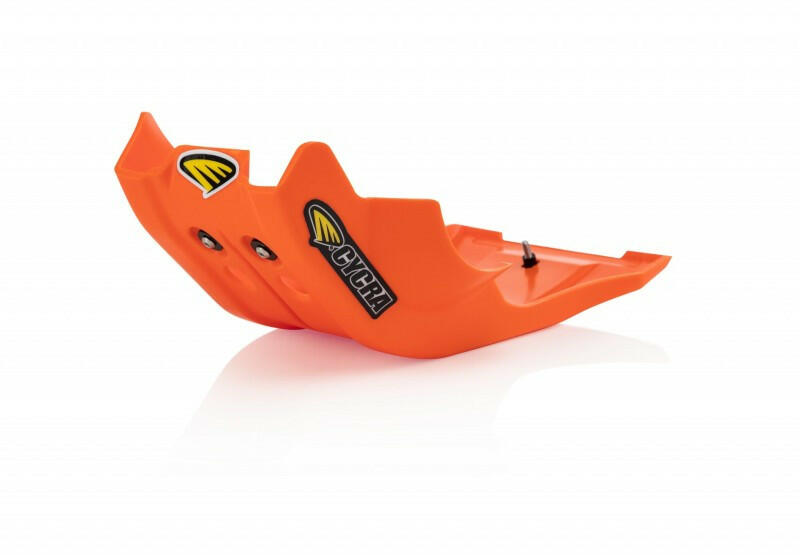 Cycra Full Armor Skid Plate - Orange Skid Plates Cycra