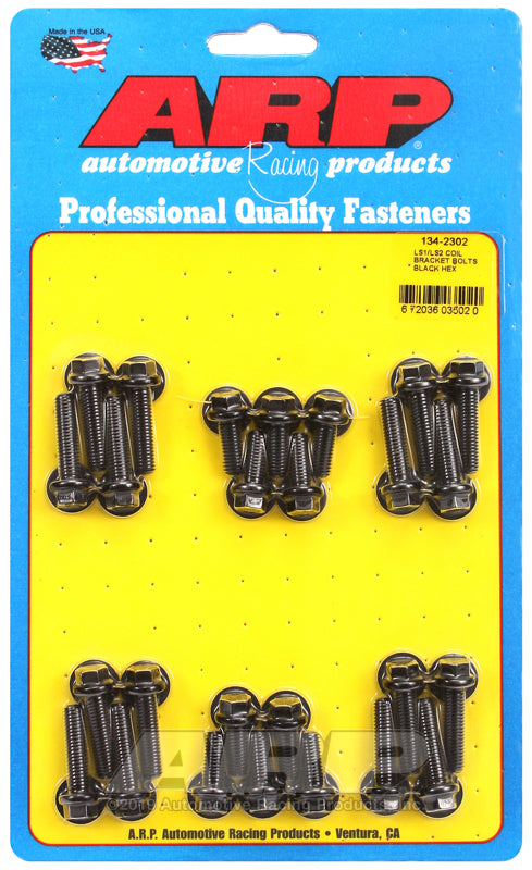 ARP SBC LS1 LS2 Hex Coil Bracket Bolt Kit Hardware Kits - Other ARP