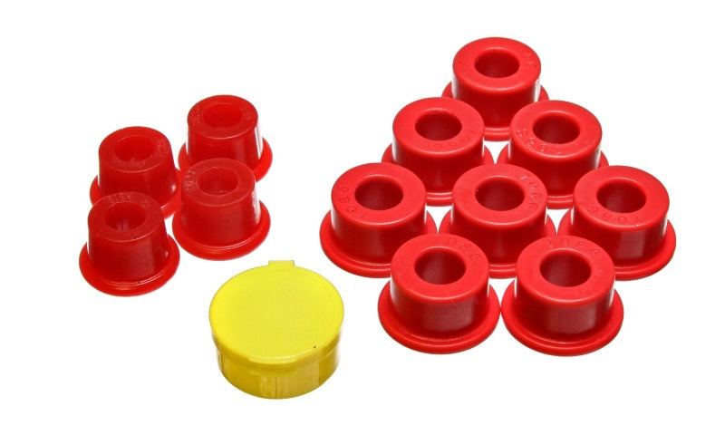 Energy Suspension 6/74-80 MG MGB Red Front Control Arm Bushing Set Bushing Kits Energy Suspension