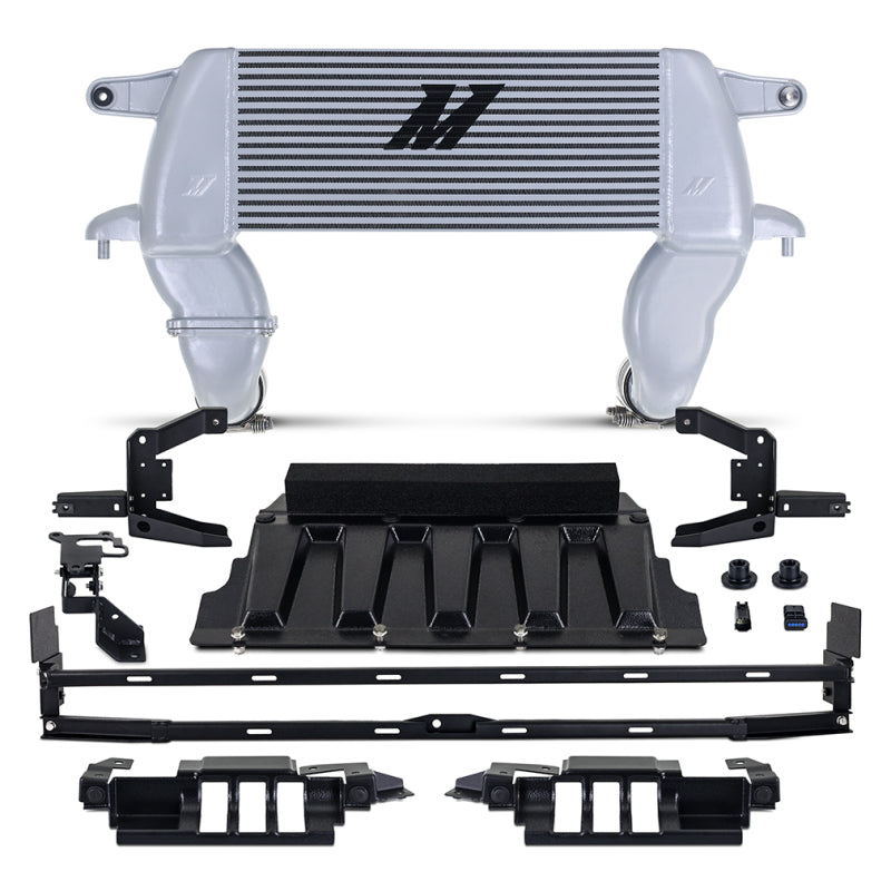 Mishimoto 21+ Ford Bronco High Mount Intercooler Kit - Silver Intercooler Kits Mishimoto