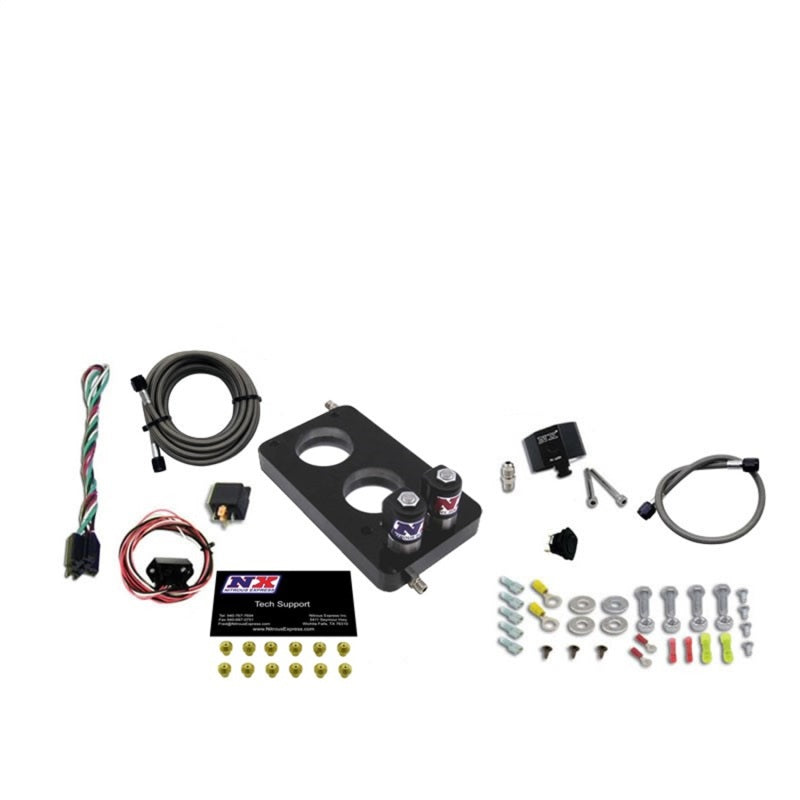 Nitrous Express 05-10 Ford Mustang 4.6L 3 Valve Nitrous Plate Kit (50-150HP) w/o Bottle Nitrous Systems Nitrous Express