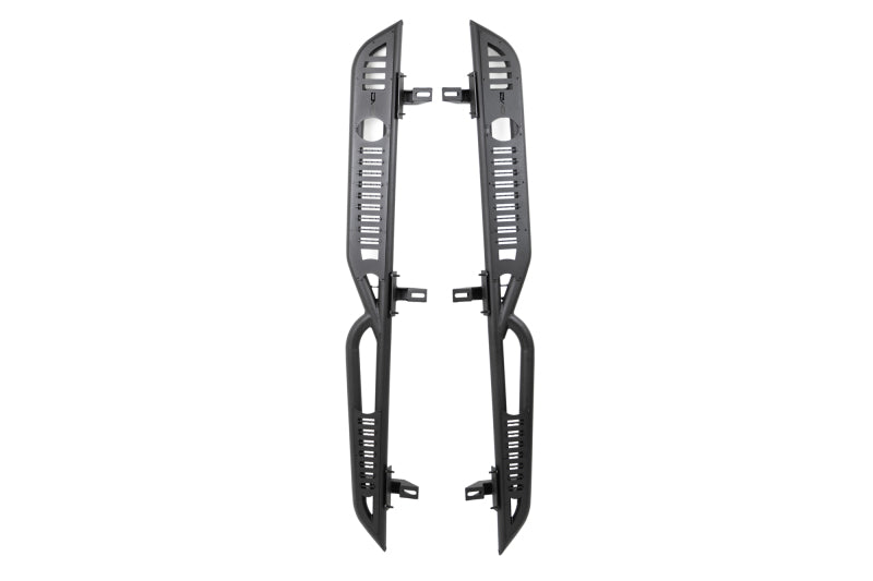 DV8 Offroad 18-23 Jeep Wrangler JL 4 Door Body/Pinch Weld Mounted Step Side Steps DV8 Offroad