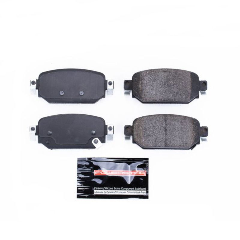 Power Stop 17-18 Mazda 3 Rear Z23 Evolution Sport Brake Pads w/Hardware Brake Pads - Performance PowerStop