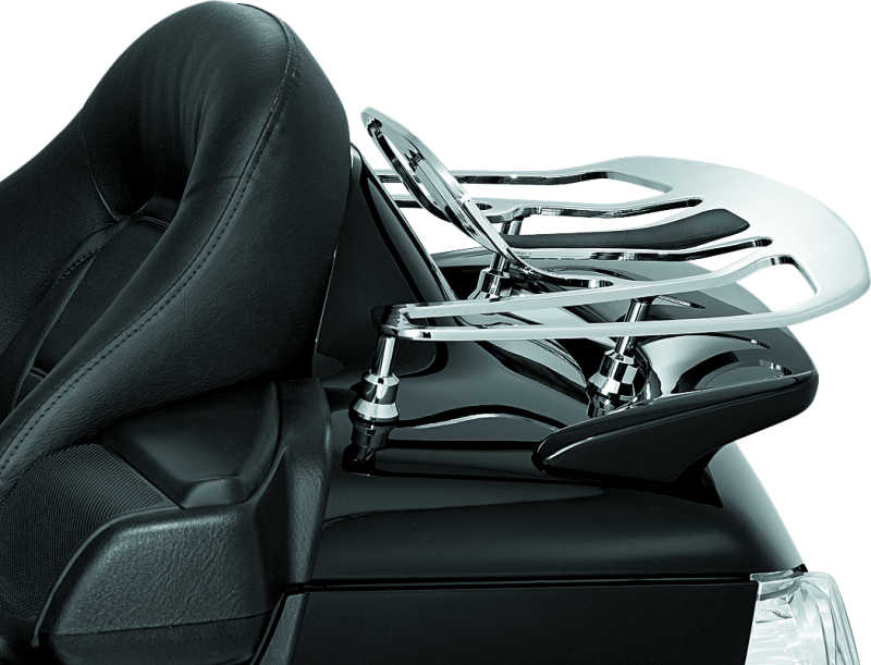 Kuryakyn Luggage Rack Risers 01-22 Honda GL1800 Chrome Cargo Organization Kuryakyn