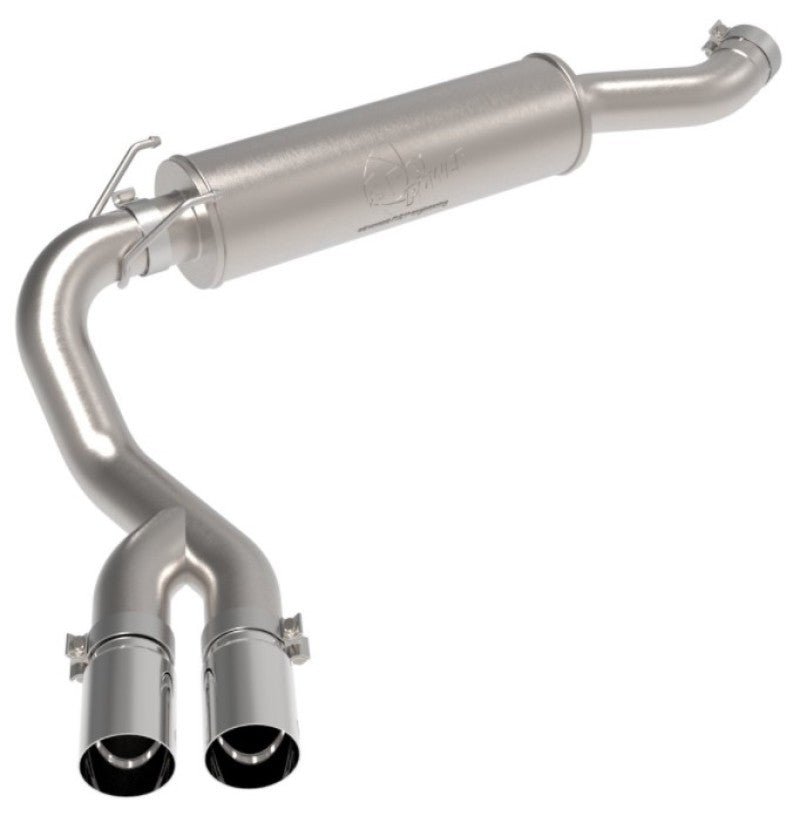 aFe POWER Rebel Series 3.5in SS Cat Back Exhaust w/Pol Tips 19-21 RAM V8-6.4L Hemi Catback aFe