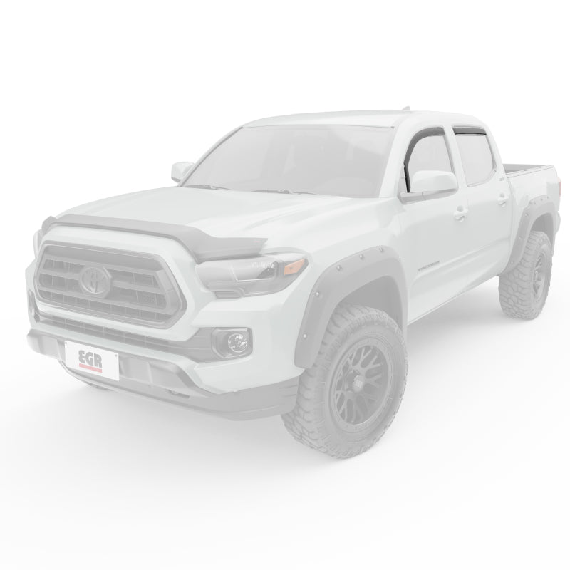 EGR 16-17 Toyota Tacoma In-Channel Window Visors - Matte (575085) Wind Deflectors EGR
