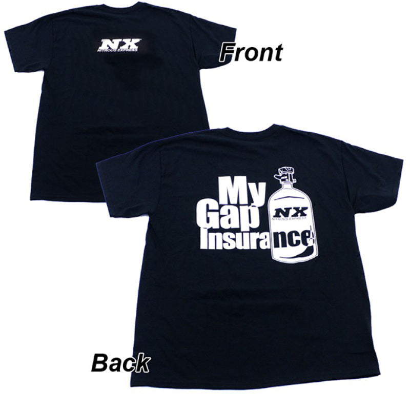 Nitrous Express Gap Insurance T-Shirt 3XL - Black Sweatshirts Nitrous Express