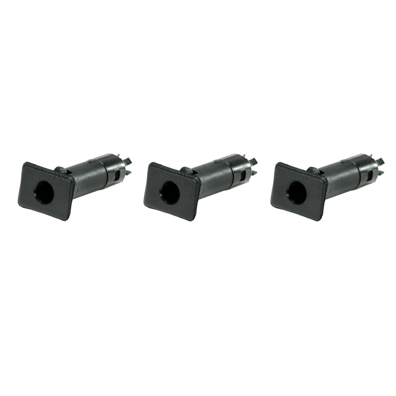 Rugged Ridge Half Door Insert Set Black 87-06 Jeep Wrangler Hardware - Singles Rugged Ridge