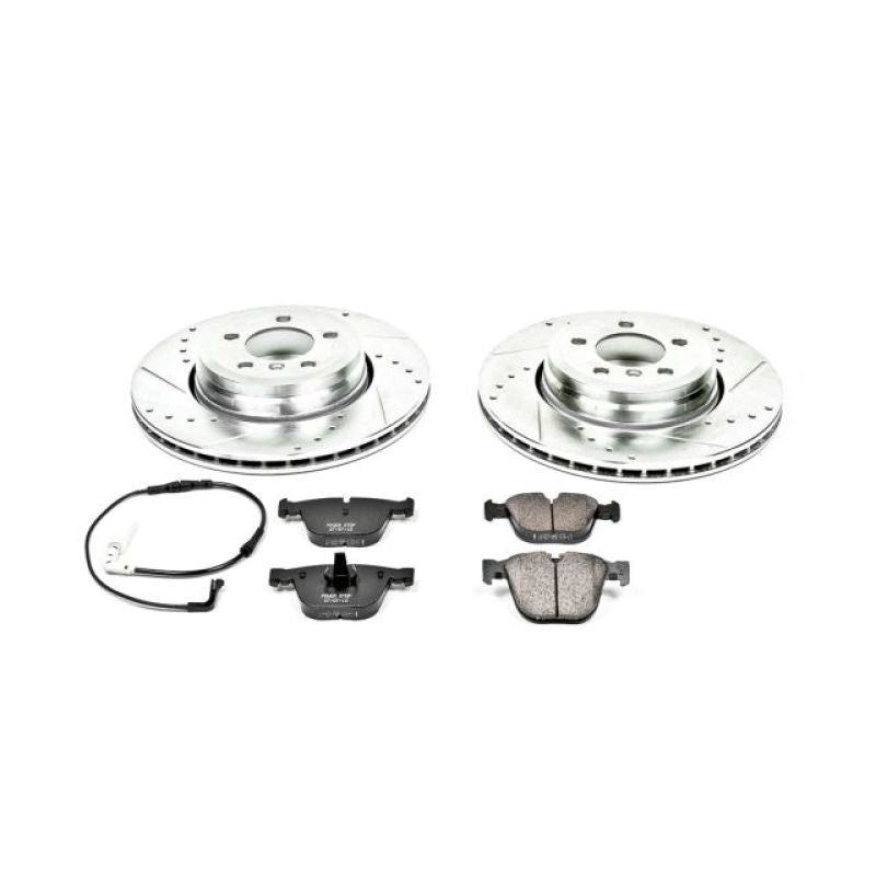 Power Stop 02-05 BMW 745i Rear Z23 Evolution Sport Brake Kit Brake Kits - Performance D&S PowerStop