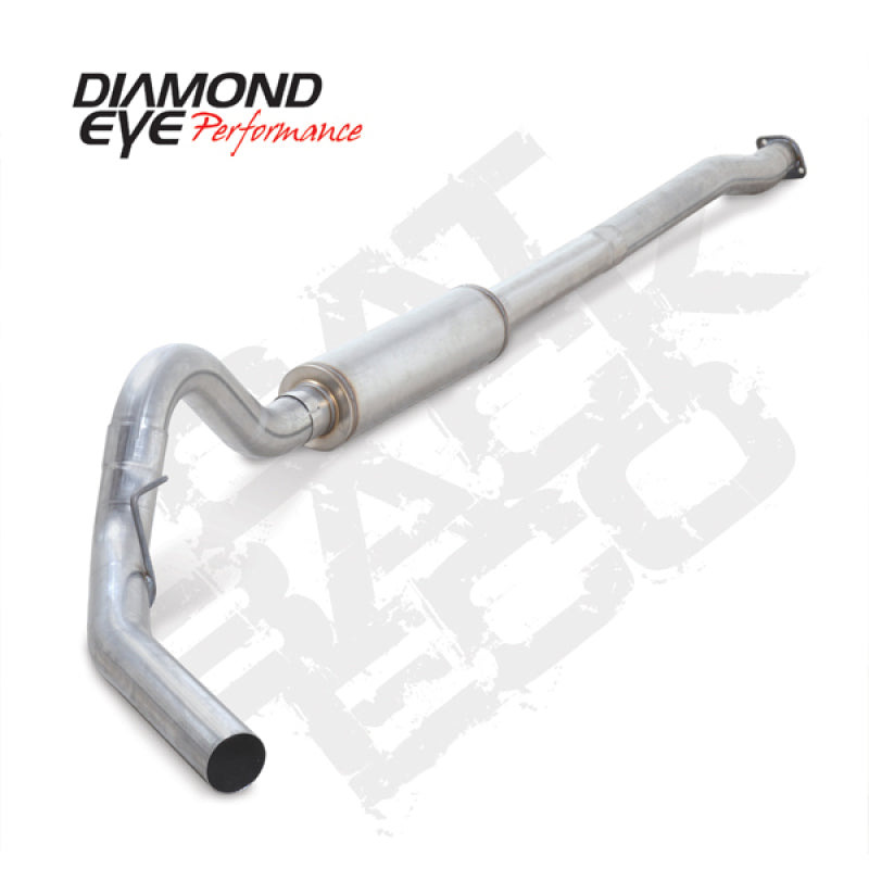 Diamond Eye KIT 4in Catback Single GAS AL FORD 3.5L F150 ECO-BOOST 11-13 Catback Diamond Eye Performance