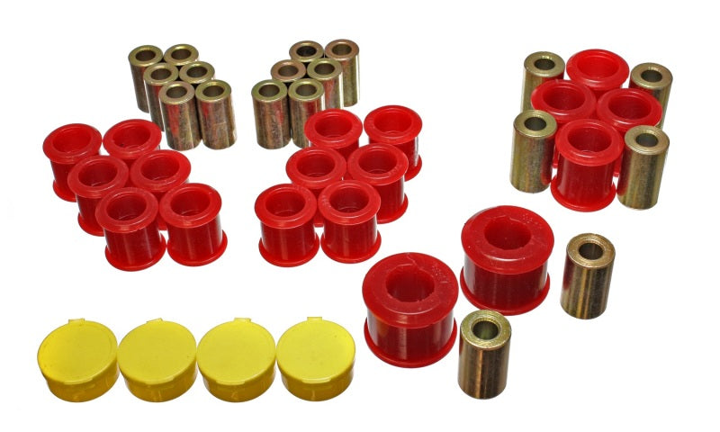 Energy Suspension 90-96 Nissan 300ZX Red Rear Control Arm Bushing Set Bushing Kits Energy Suspension