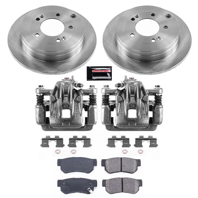 Power Stop 06-09 Hyundai Azera Rear Autospecialty Brake Kit w/Calipers Brake Kits - OE PowerStop