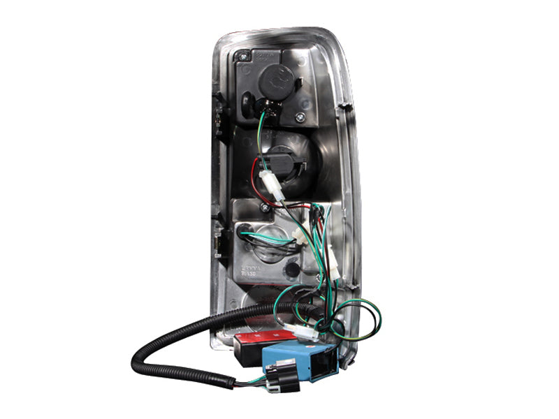 ANZO 2000-2006 Chevrolet Suburban LED Taillights Smoke Tail Lights ANZO