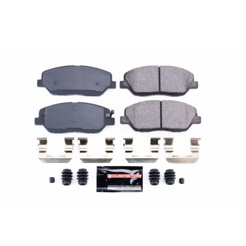 Power Stop 09-11 Kia Borrego Front Z23 Evolution Sport Brake Pads w/Hardware Brake Pads - Performance PowerStop