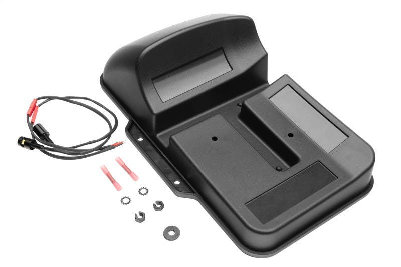 Rugged Ridge 18-22 Jeep Wrangler JL License Plate Relocation - Rear Exterior Trim Rugged Ridge