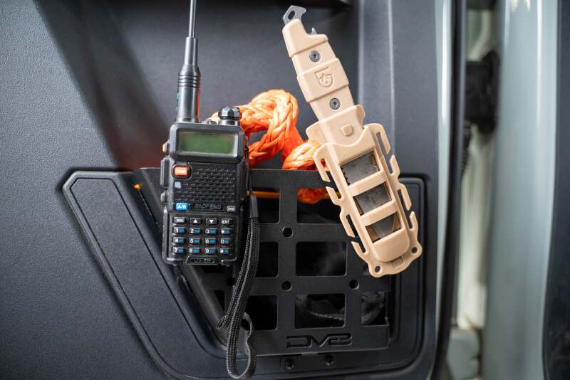 DV8 21+ Ford Bronco Rear Door Pocket Molle Panels (4-Door Models) Exterior Trim DV8 Offroad