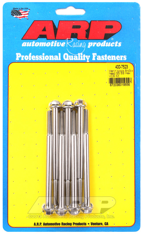 ARP Merlin block, Brodix head BB hex valve cover bolt kit Hardware Kits - Other ARP