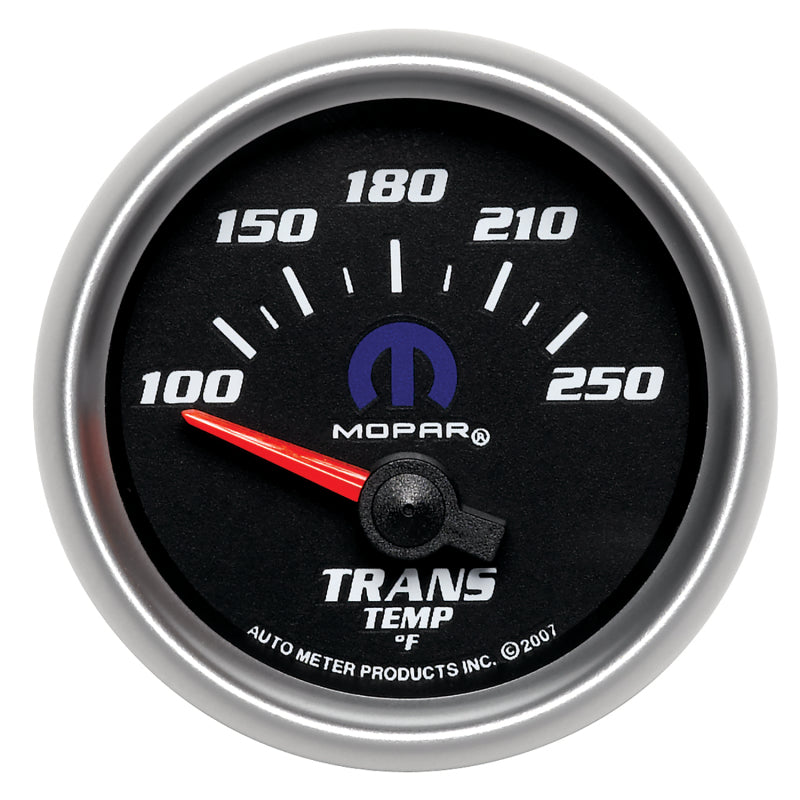 Autometer Mopar 52.4mm SSE 100-250 Degree F Transmission Temperature Gauge Gauges AutoMeter