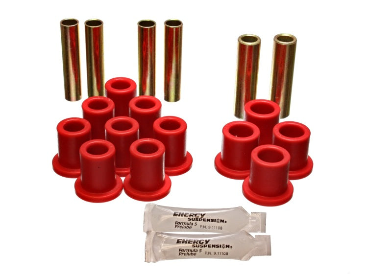 Energy Suspension Spring Bushings - Red Bushing Kits Energy Suspension