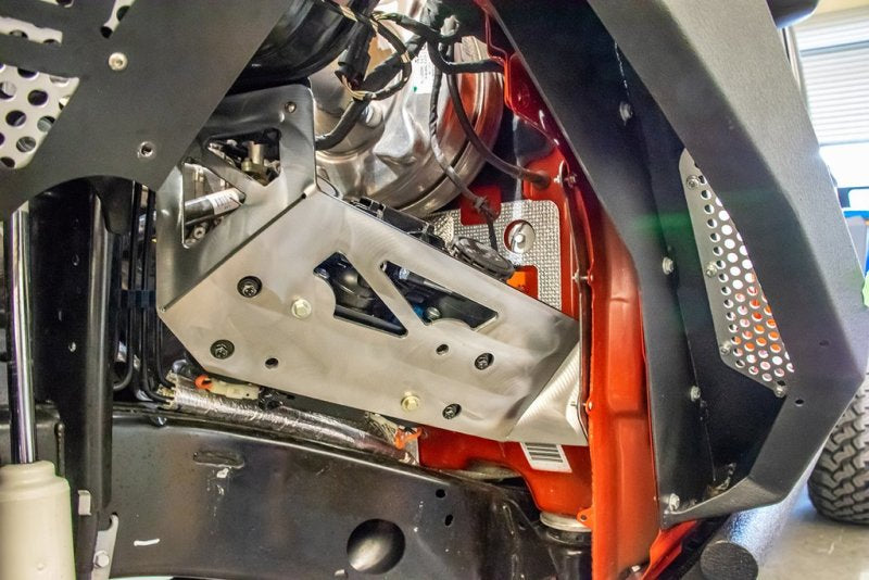 DV8 Offroad 2018+ Jeep JL / JT Engine Bay Compressor Mount Air Compressors DV8 Offroad